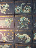 Denemarken, Kerstzegels 1967, compleet vel, Verzenden, Denemarken, Postfris