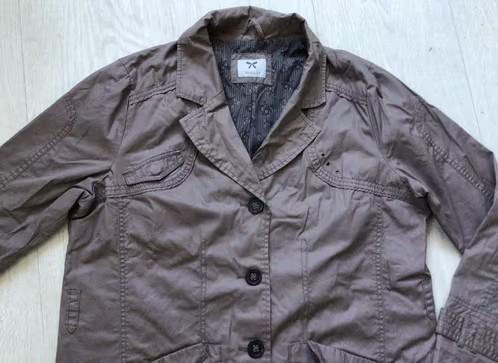 Damesjas bruin maat 46 (XL) van C&A / Yessica, Kleding | Dames, Jassen | Zomer, Zo goed als nieuw, Maat 46/48 (XL) of groter, Bruin