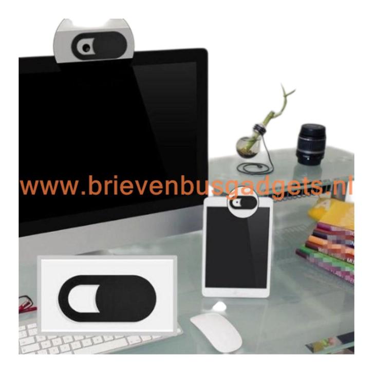 Webcam covers (3 stuks), Computers en Software, Webcams, Nieuw, ChromeOS, MacOS, Windows, Android, iOS, Verzenden