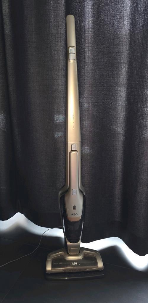 Aeg oplaadbare stofzuiger, Witgoed en Apparatuur, Stofzuigers, Gebruikt, Stofzuiger, 1200 tot 1600 watt, Reservoir, Ophalen of Verzenden