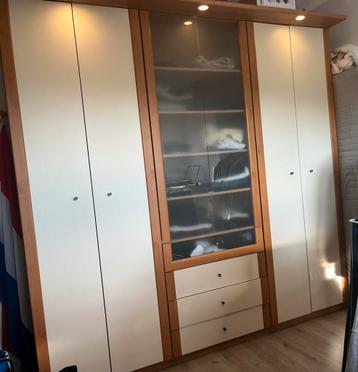 Pax kast ikea (wit/hout)