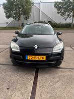 Renault Mégane 1.4 16V TCE 96KW Estate 2011 Zwart, Auto's, Renault, Voorwielaandrijving, Zwart, 4 cilinders, Leder en Stof