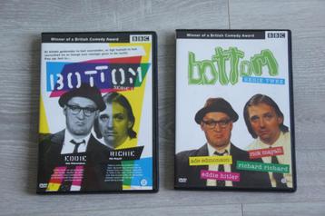2 DVD's Bottom Serie 1 en 2 beschikbaar voor biedingen