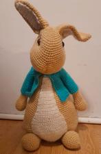 Pieter konijn / peter rabbit groot gebreid knuffel konijn, Kinderen en Baby's, Speelgoed | Knuffels en Pluche, Ophalen of Verzenden