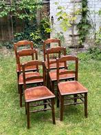 Antieke stoelen (6), Antiek en Kunst, Antiek | Meubels | Stoelen en Banken, Ophalen