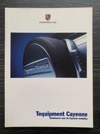 Brochure Porsche Cayenne Tequipment Nederlandstalig 2002, Porsche, Nieuw, Ophalen of Verzenden, Porsche