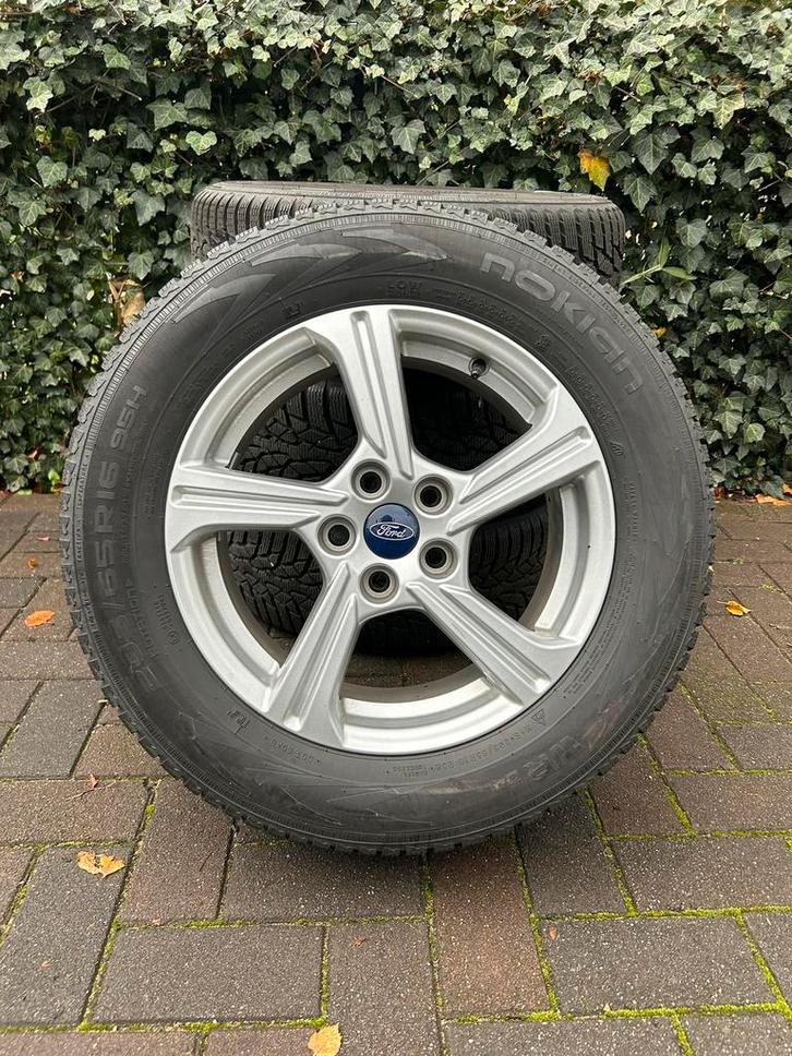 Ford Puma 16 inch 5x108 origineel Winterset veel profiel!, Auto-onderdelen, Banden en Velgen, Banden en Velgen, Winterbanden, 16 inch