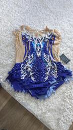 Ritmisch gymnastiek pakje, Blauw, Groter dan maat 42, Ophalen of Verzenden, Zo goed als nieuw