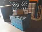 Kunststof pallets 125,5x125,5, Doe-het-zelf en Verbouw, Kratten en Dozen, Ophalen, 100 cm of meer, 60 cm of meer, Overige typen