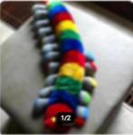 Kinderknuffel slak lengte 65 cm, Ophalen of Verzenden, Zo goed als nieuw, Overige kleuren