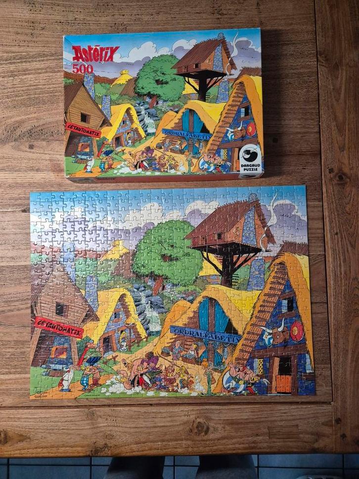 Asterix & Obelix Puzzel - 500 Stukjes, Kinderen en Baby's, Speelgoed | Kinderpuzzels, Gebruikt, 6 jaar of ouder, Meer dan 50 stukjes