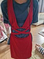 Halter Mini Jurkje - Wikkelontwerp, Ophalen of Verzenden, Zo goed als nieuw, Maat 36 (S), Boven de knie