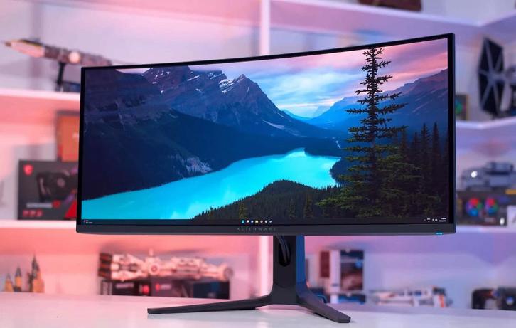 Alienware AW3423DWF QD-OLED incl. Ergotron LX monitor arm, Computers en Software, Monitoren, Zo goed als nieuw, 151 t/m 200 Hz