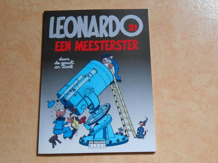 Leonardo 21 Een meesterster 1993 1 ste druk., Boeken, Stripboeken, Nieuw, Eén stripboek, Ophalen of Verzenden