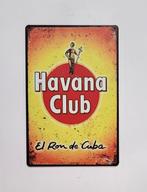 Havana Club Rum reclamebord van metaal wandbord decoratie, Verzamelen, Merken en Reclamevoorwerpen, Reclamebord, Info@deconoord.nl