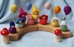 Vrije School Seizoenstafel popje verjaardag jaarring steker, Hobby en Vrije tijd, Vilt, Verzenden, Nieuw, Figuurtje(s), Wolvilt