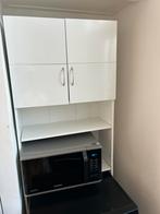 Wasmachine kast wit, Huis en Inrichting, Ophalen, Gebruikt, 25 tot 50 cm