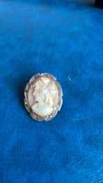 Zilver broche en hanger cameo camee 800 keur, Ophalen of Verzenden, Gebruikt, Zilver