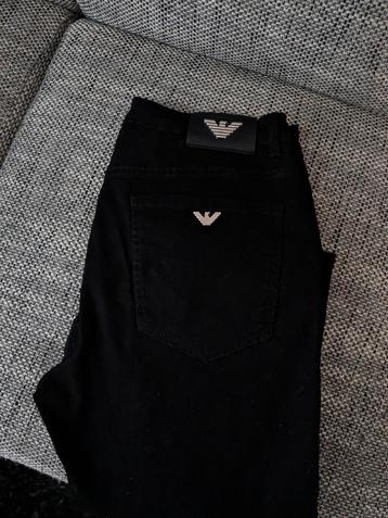 Armani Jeans Spijkerbroek Pantalon Zwart Nette Broek Maat 32 beschikbaar voor biedingen