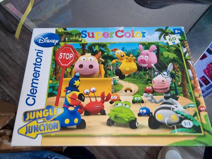 Jungle Junction Puzzel - 60 Stukjes, Kinderen en Baby's, Speelgoed | Kinderpuzzels, Meer dan 50 stukjes, Ophalen of Verzenden
