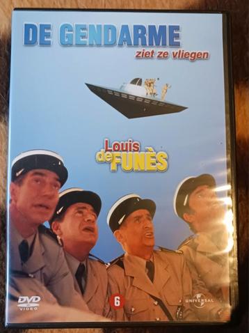 De Gendarme ziet ze vliegen - DVD beschikbaar voor biedingen