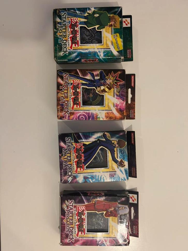4 COMPLETED STARTERS DECK YU-GI-OH, Hobby en Vrije tijd, Verzamelkaartspellen | Yu-gi-Oh!, Zo goed als nieuw, Starterdeck, Ophalen of Verzenden