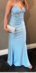 Prachtige Galajurk - Lichtblauw, Kleding | Dames, Gelegenheidskleding, Overige typen, Blauw, Ophalen of Verzenden, Onbekend