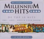 Millennium Hits 1960-1969  (4 CD) Nieuw, Ophalen of Verzenden, Nieuw in verpakking, Pop, Boxset