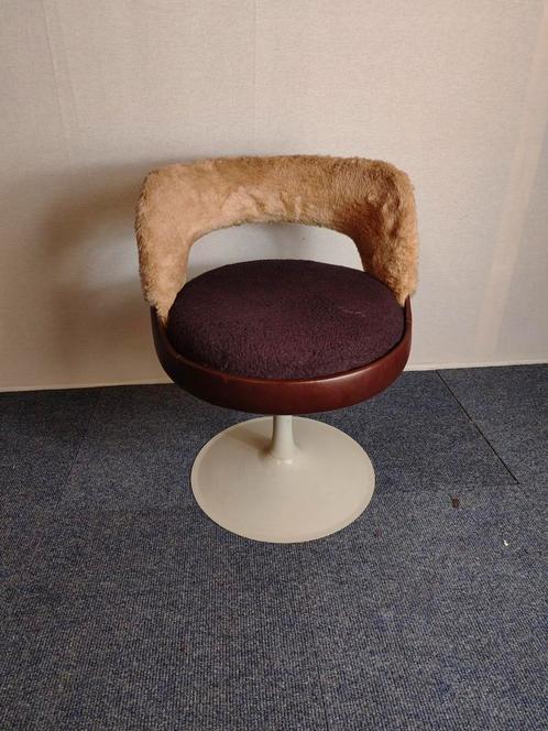 Vintage Space age stoeltje/krukje jaren 70, Verzamelen, Retro, Huis en Inrichting, Ophalen