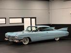 Cadillac Coupe uit 1959 zeer mooi zie foto’s, Auto's, Oldtimers, Automaat, Achterwielaandrijving, Blauw, Leder en Stof