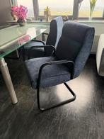 Ser van 4 Goossens stoelen, Ophalen, Gebruikt, Blauw, Vier