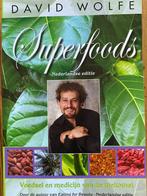Boek David Wolfe Superfoods Nederlandse editie, Boeken, Dieet en Voeding, Ophalen of Verzenden, Zo goed als nieuw, David Wolfe
