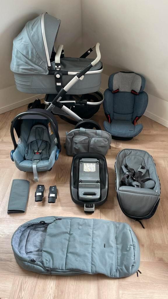 Complete Joolz 3-in-1 Modern Blue, Kinderen en Baby's, Kinderwagens en Combinaties, Zo goed als nieuw, Overige merken, Ophalen