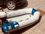 Zodiac 310 met 6 PK Yamaha buitenboordmotor, Watersport en Boten, Rubberboten, Ophalen, Gebruikt, Yamaha, Hout