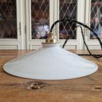 Vintage opaline glazen hanglampen. 16 stuks beschikbaar!!, Ophalen of Verzenden