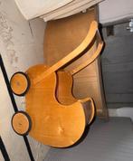 Houten poppenwagen, Kinderen en Baby's, Ophalen of Verzenden, Gebruikt, Duw- of Trekspeelgoed