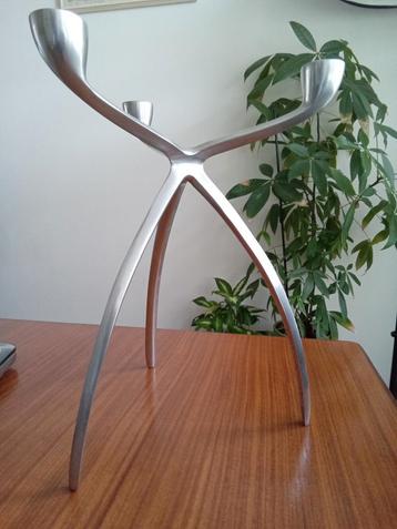 Aluminium Space Age Kandelaar beschikbaar voor biedingen