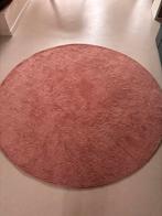 Rond roze tapijt - 200 cm diameter, Huis en Inrichting, Stoffering | Tapijten en Kleden, Ophalen, Rond, Zo goed als nieuw, 200 cm of meer
