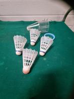 badminton shuttels vier stuks, Sport en Fitness, Badminton, Ophalen of Verzenden, 'T Olde Gre-j, Info@toldegrej.nl, Endepoelstraat 20f Didam