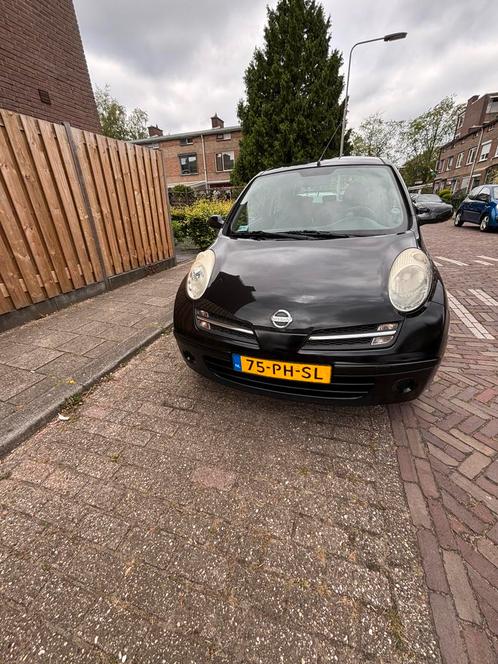 Nissan Micra 1.4 3DR 2004 Zwart, Auto's, Nissan, Particulier, Micra, Benzine, C, Hatchback, Handgeschakeld, Origineel Nederlands