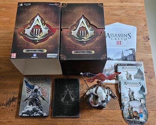 Assassin's Creed III Freedom Edition (compleet), Spelcomputers en Games, Games | Sony PlayStation 3, Zo goed als nieuw, Ophalen of Verzenden
