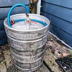 Waterfust 50 liter met tuinslang, Ophalen of Verzenden, Gebruikt