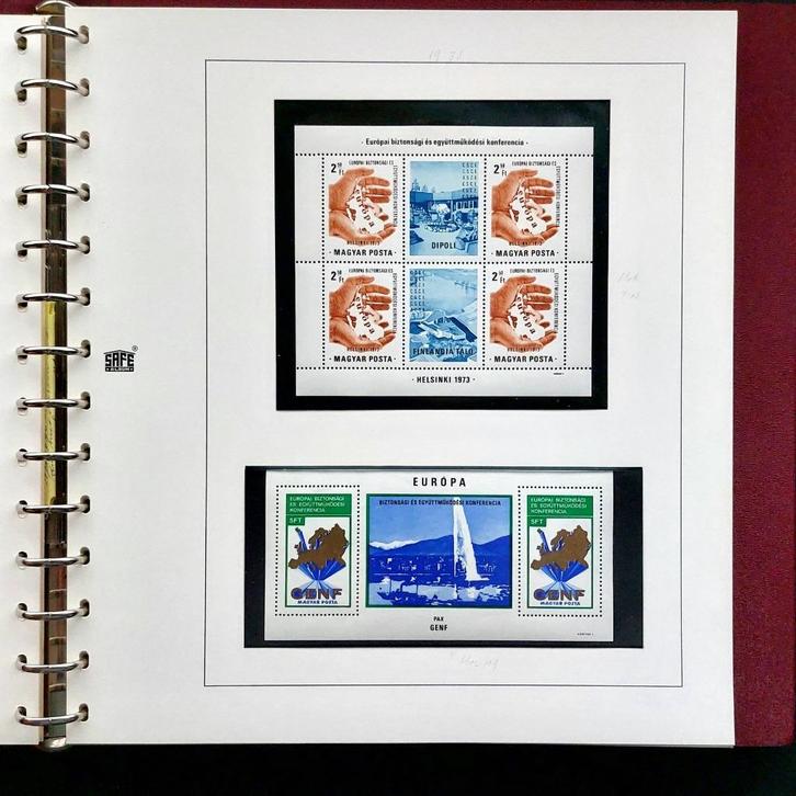 Hongarije 1973/1975 Europa blokken postfris, Postzegels en Munten, Postzegels | Europa | Overig, Postfris, Overige landen, Verzenden