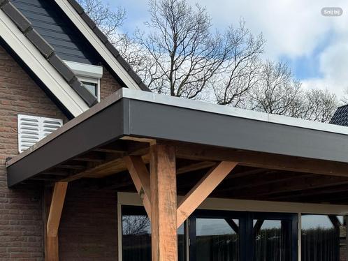 Kunststof Boeidelen Nieuw Antraciet 600 cm lang 25 cm hoog, Doe-het-zelf en Verbouw, Platen en Panelen, Nieuw, Overige materialen