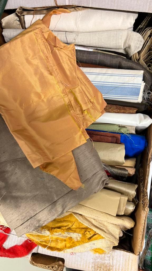 Inhoud opslag textielster, Diversen, Rommelmarktspullen, Gebruikt, Ophalen