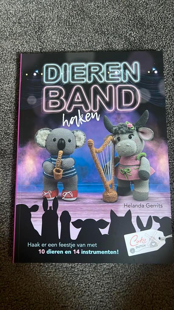 Helanda Gerrits - Dierenband haken, Boeken, Hobby en Vrije tijd, Nieuw, Breien en Haken, Ophalen of Verzenden