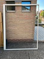 Schuifbare Hordeur KeJe - 171x221cm, Doe-het-zelf en Verbouw, Deuren en Horren, Ophalen, Kunststof, Gebruikt, Hordeur