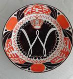 Herdenkingsbord inhuldiging koningin Wilhelmina 1898, Ophalen of Verzenden, Gebruikt, Nederland, Servies