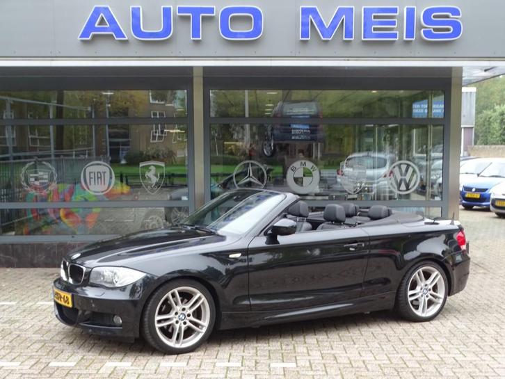 Bmw 1-SERIE 120I HIGH EXECUTIVE  CABRIO M PAKKET LEER AIRCO, Auto's, BMW, Bedrijf, 1-Serie, ABS, Airbags, Airconditioning, Boordcomputer