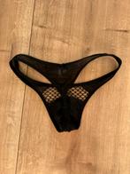 Heren String Zwart Mesh clubwear erotiek ondergoed, Ophalen, Zwart